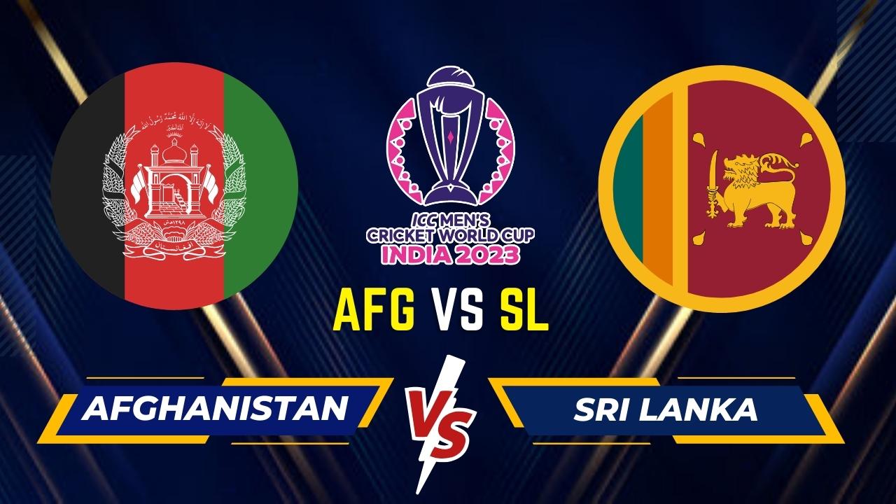 Afghanistan vs Sri Lanka prediction, ICC Cricket World Cup 2023