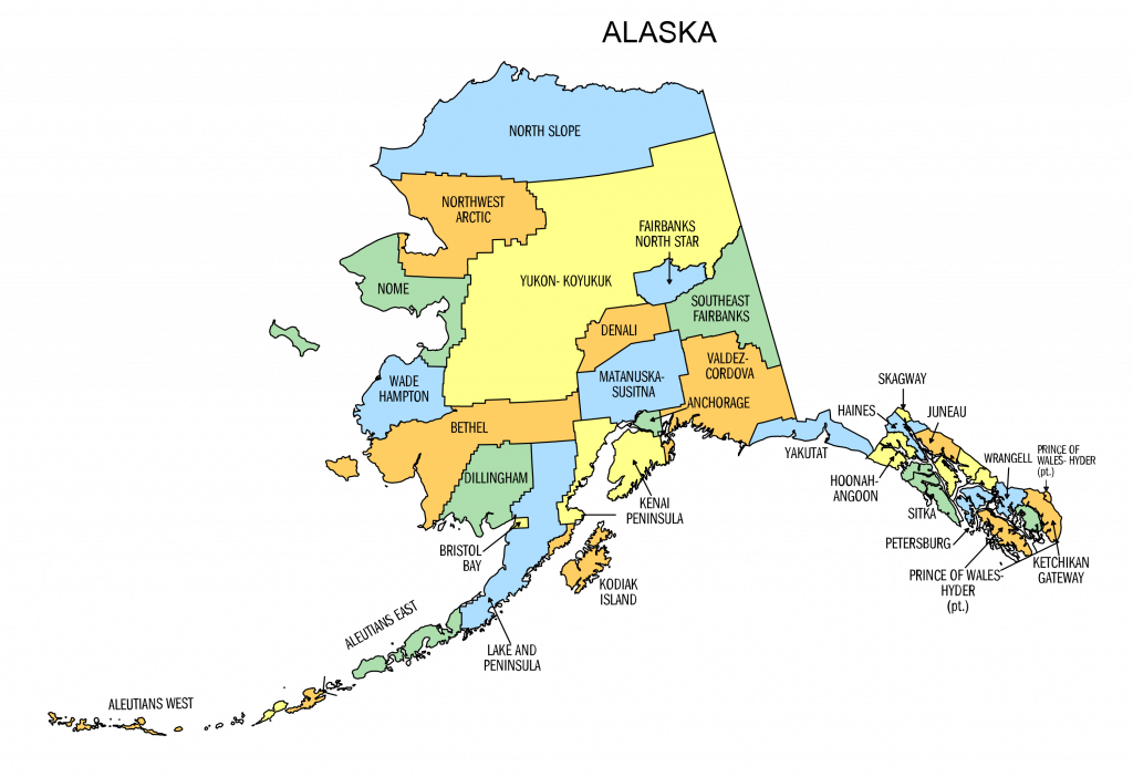 Map of Alaska
