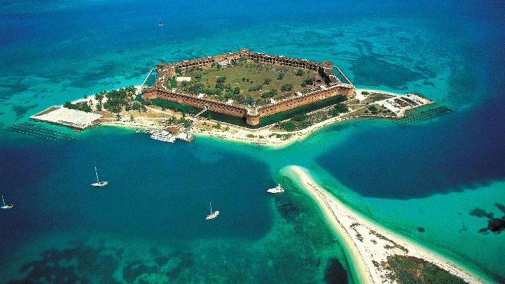 Dry Tortugas from the seaplane