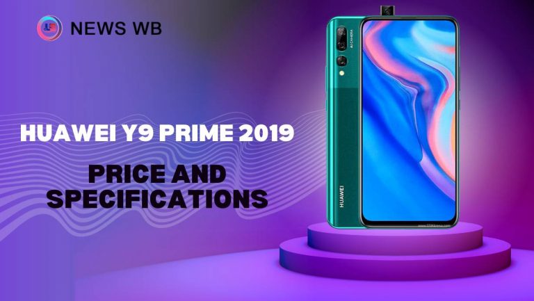 Huawei Y9 Prime 2019 Price and Specifications