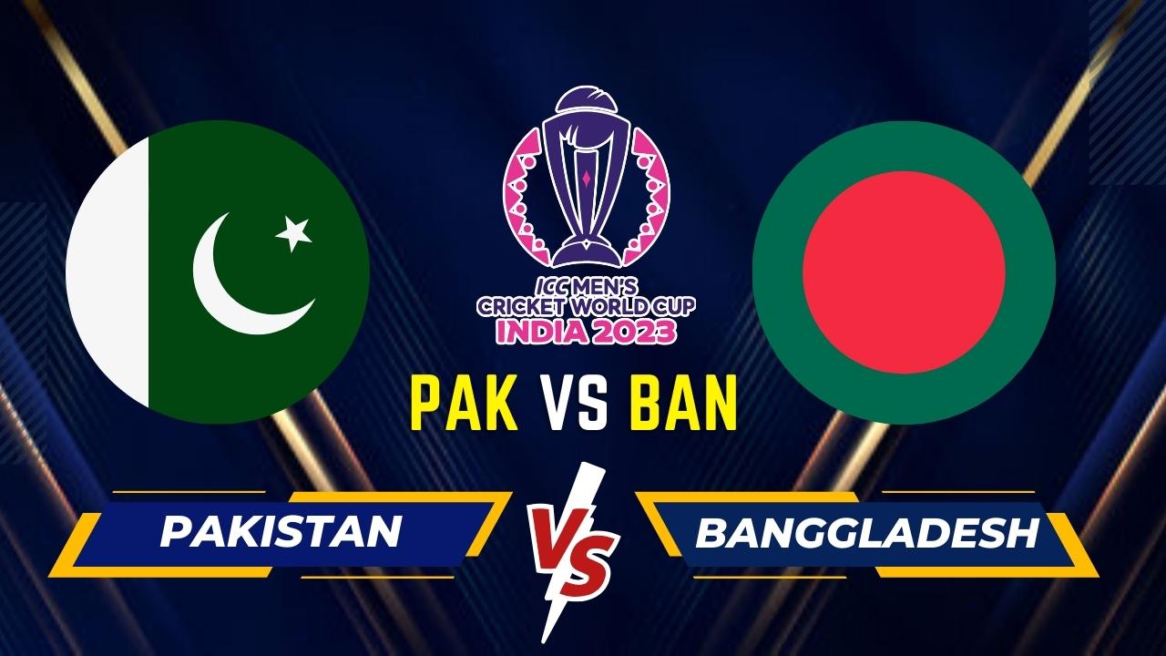 Pakistan vs Bangladesh prediction, ICC Cricket World Cup 2023