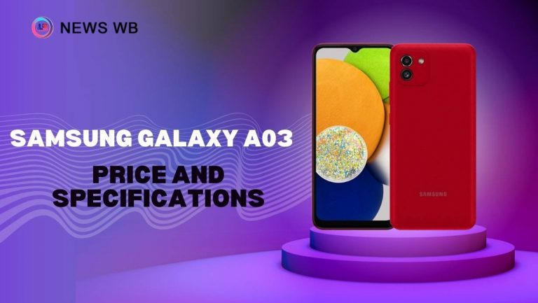 Samsung Galaxy A03 Price and Specifications