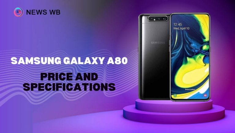 Samsung Galaxy A80 Price and Specifications