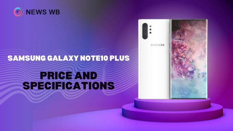 Samsung Galaxy Note10 Plus Price and Specifications