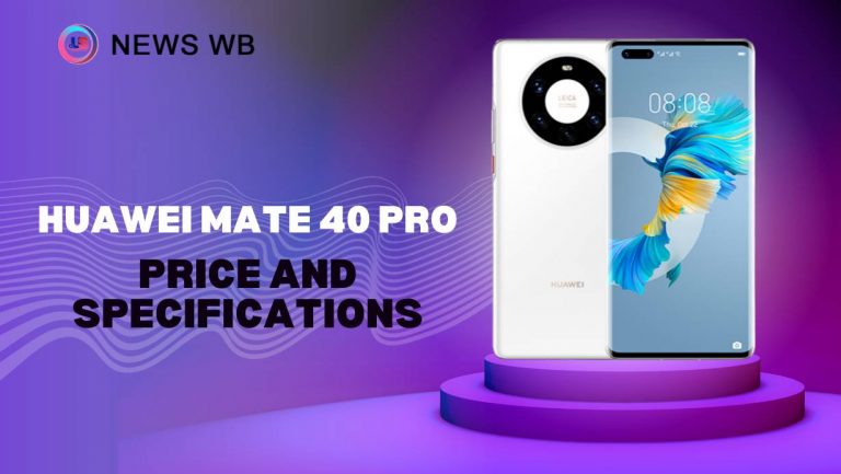 Huawei Mate 40 Pro Price and Specifications