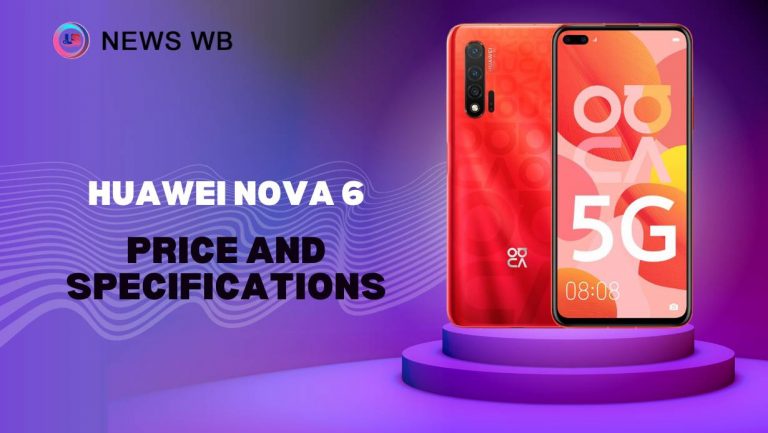 Huawei Nova 6 Price and Specifications