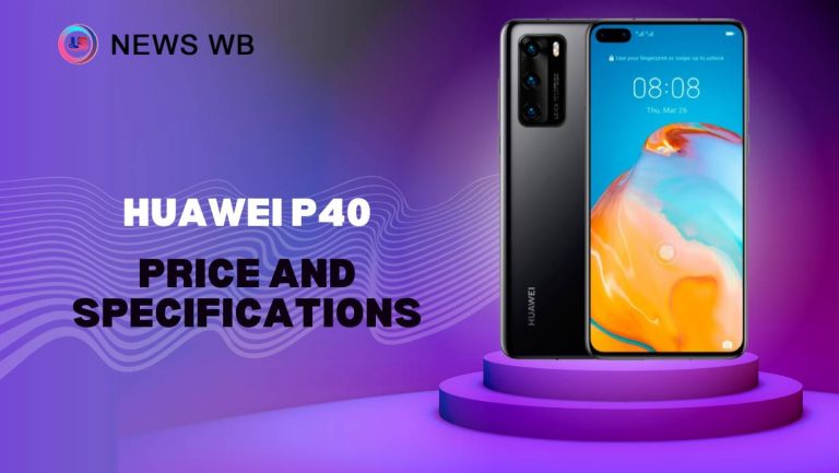 Huawei P40 Price and Specifications