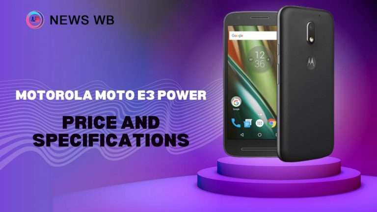 Motorola Moto E3 Power Price and Specifications