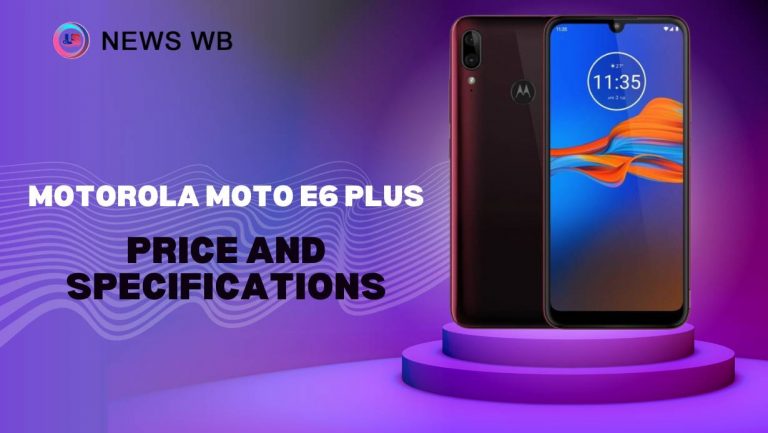 Motorola Moto E6 Plus Price and Specifications