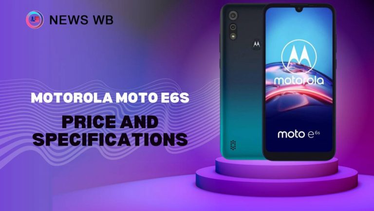 Motorola Moto E6s Price and Specifications
