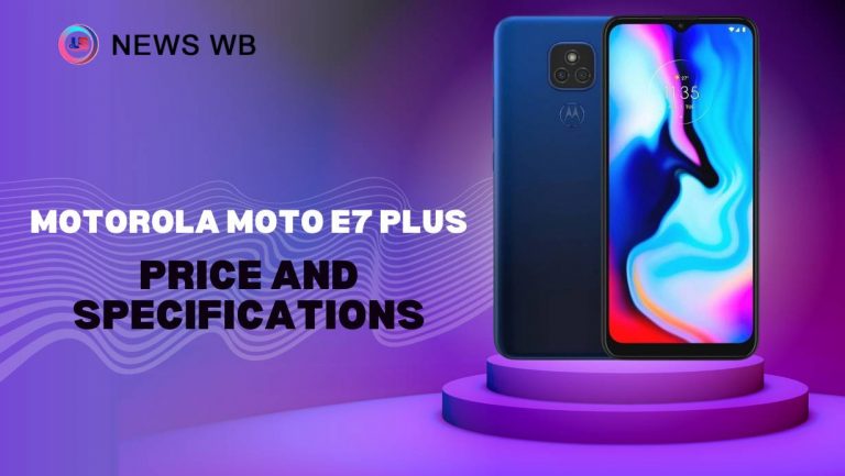 Motorola Moto E7 Plus Price and Specifications