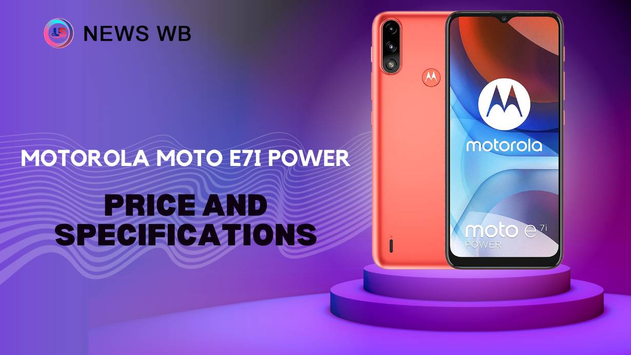 Motorola Moto E7i Power Price and Specifications