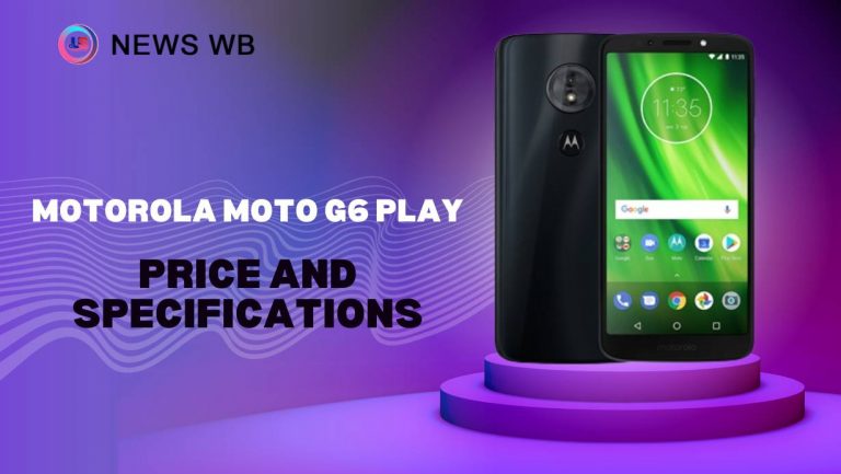 Motorola Moto G6 Play Price and Specifications