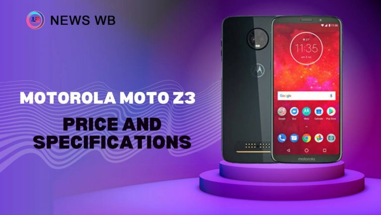 Motorola Moto Z3 Price and Specifications