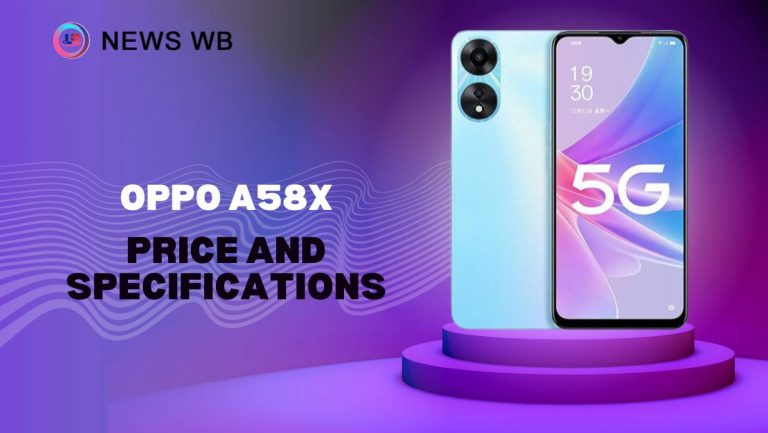 Oppo A58x Price and Specifications