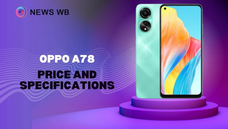 Oppo A78 Price and Specifications