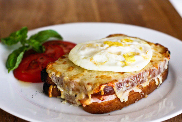 Croque Monsieur and Croque Madame in France