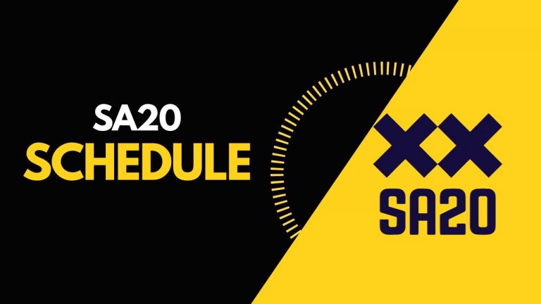 SA20 Schedule 2024: SA20 Cricket League 2024 Timetable, Venues
