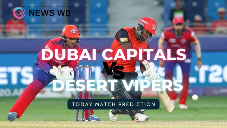 Today Match Prediction: DC vs DV Dream11 Team, Dubai Capitals vs Desert Vipers 17th Match, Who Will Win?