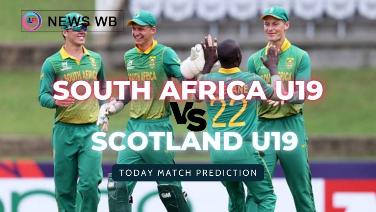RSA U19 vs SCO U19 Today Match Prediction, Dream11 Team, South Africa U19 vs Scotland U19 21st Match, Group B, Who Will Win?
