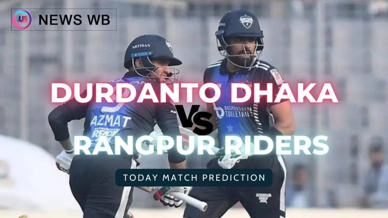 Today Match Prediction: DRD vs RGR Dream11 Team, Durdanto Dhaka vs Rangpur Riders 21st, Who Will Win?