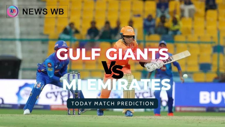 Today Match Prediction: MIE vs GG Dream11 Team, MI Emirates vs Gulf Giants Qualifier 1, Who Will Win?