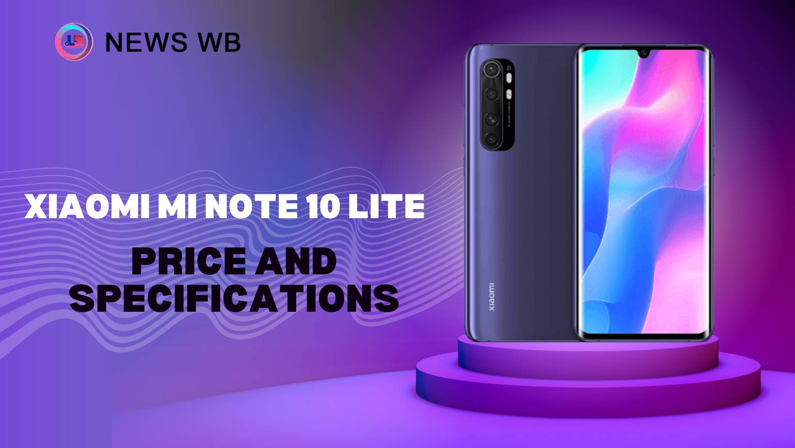 Xiaomi Mi Note 10 Lite Price and Specifications