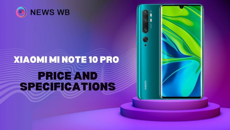 Xiaomi Mi Note 10 Pro Price and Specifications