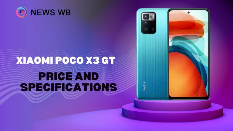 Xiaomi Poco X3 GT Price and Specifications
