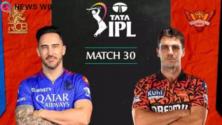 SRH vs RCB Live Score, Indian Premier League 2024, 30th Match