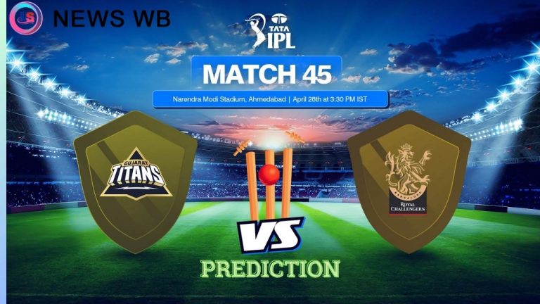 Today Match Prediction: GT vs RCB Dream11 Team, Gujarat Titans vs Royal Challengers Bengaluru 45th Match, Who Will Win?