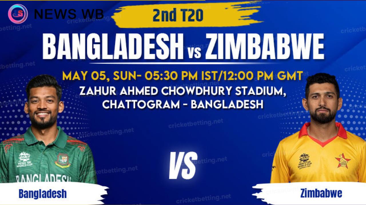 BAN vs ZIM 2nd T20I live cricket score, Bangladesh vs Zimbabwe live score updates
