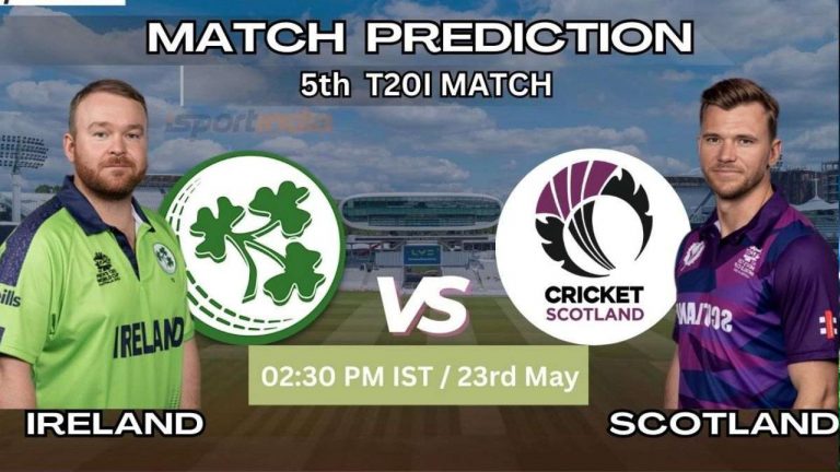 IRE vs SCO 5th T20I live cricket score, Ireland vs Scotland live score updates