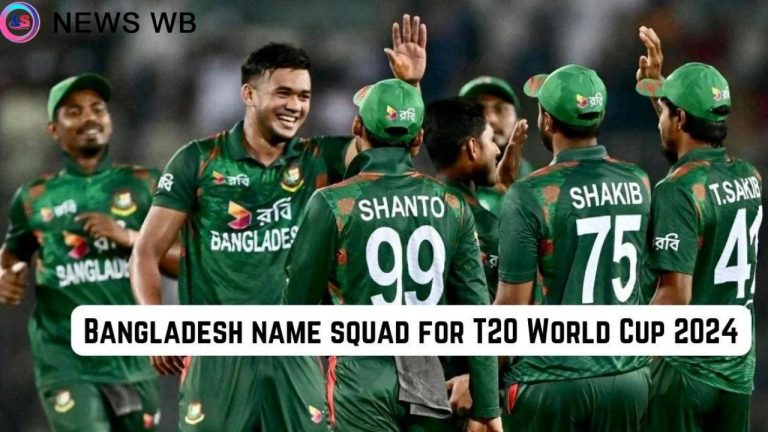 Bangladesh squad for T20 World Cup 2024 announced