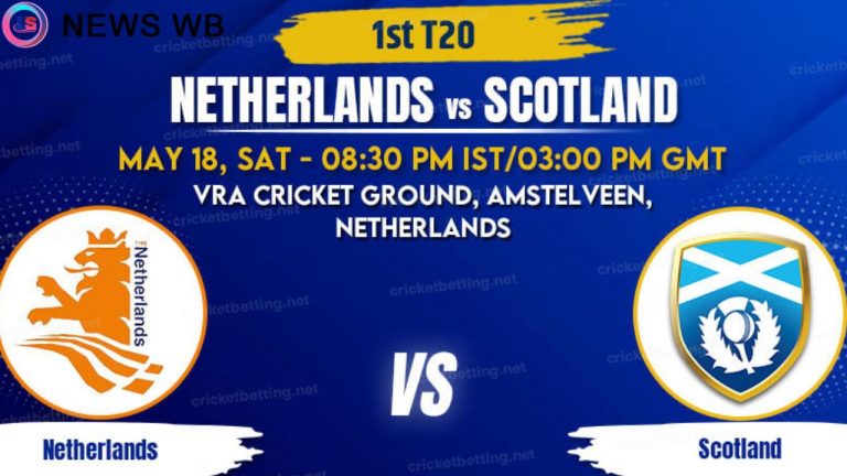 NED vs SCO 1st T20I live cricket score, Netherlands vs Scotland live score updates