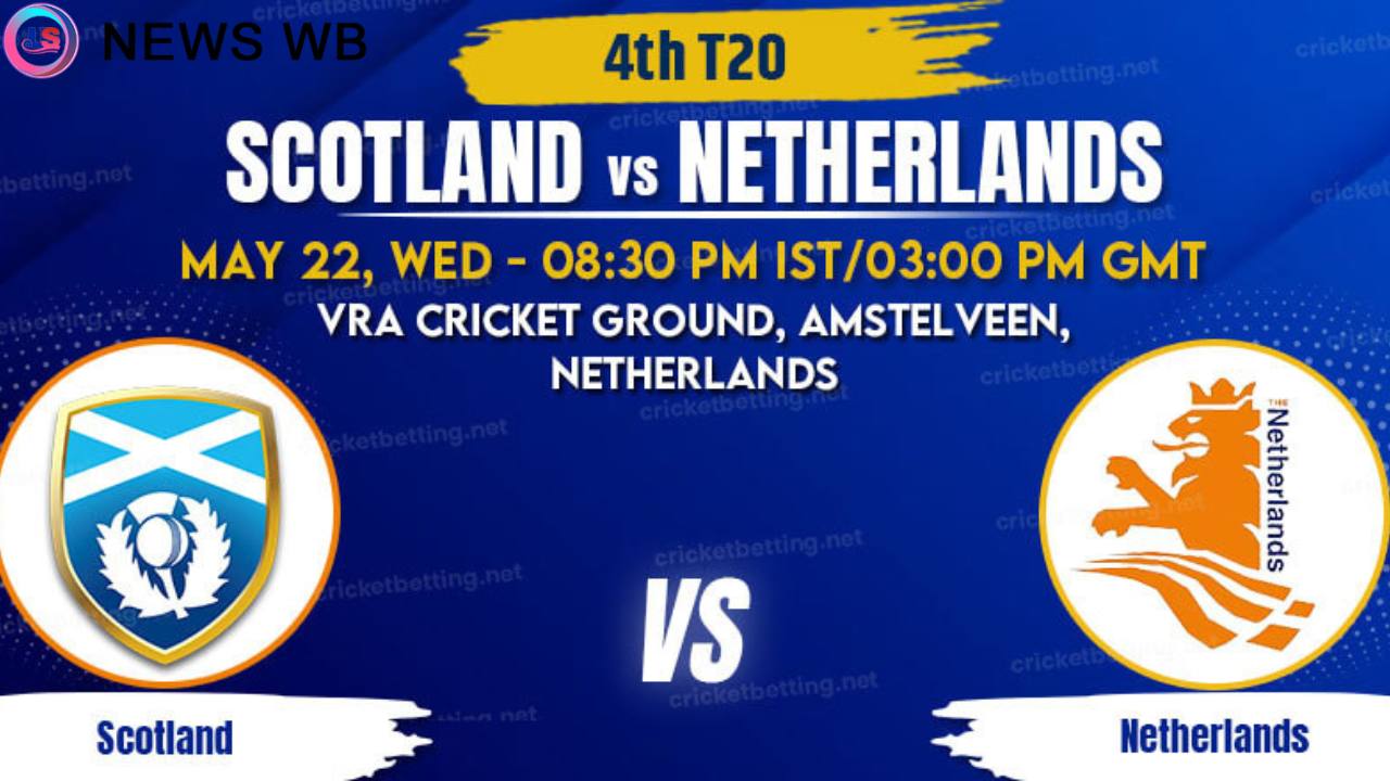 NED vs SCO 4th T20I live cricket score, Netherlands vs Scotland live score updates