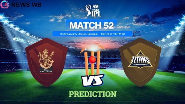 Today Match Prediction: GT vs RCB Dream11 Team, Gujarat Titans vs Royal Challengers Bengaluru 52nd Match, Who Will Win?