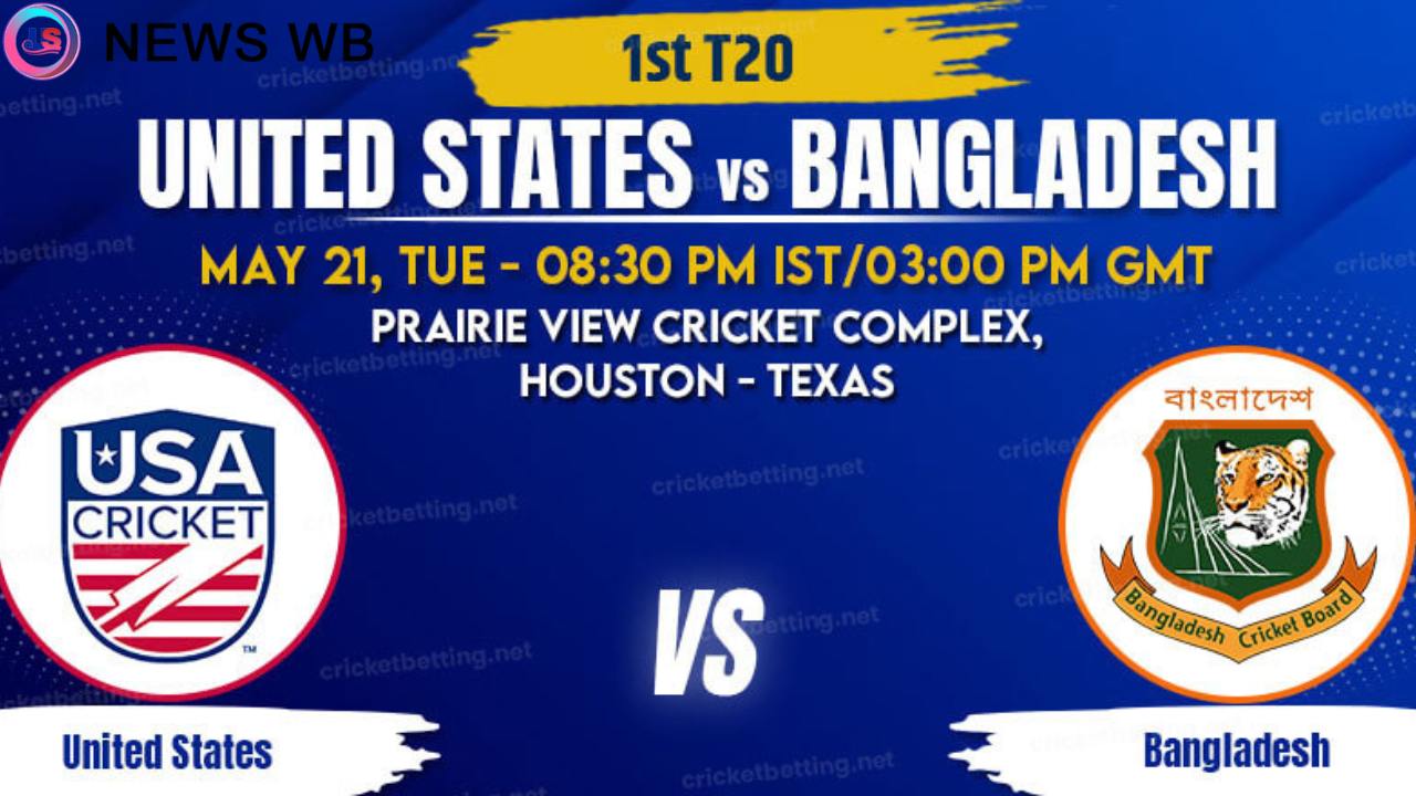 USA vs BAN 1st T20I live cricket score, United States vs Bangladesh live score updates