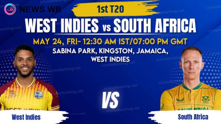 WI vs RSA 1st T20I live cricket score, West Indies vs South Africa live score updates